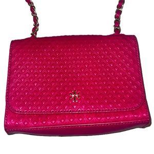 Tory Burch Hot Pink Crossbody Handbag